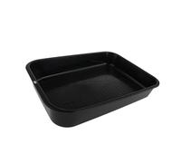 Vassoio portaoggetti per scarpe da auto, impermeabile, organizer per accessori auto, 34 x 25 x 6,5 cm, nero