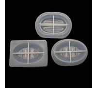 Vassoio portasapone Stampo in resina Scatola di sapone fatto a mano Stampo in silicone Casting Supporti per piatti epossidici per gioielli artigianali Stampi in silicone per colata
