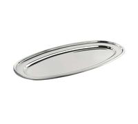 Vassoio Portata Pesce Ovale Acciaio inox 70 cm Ilsa