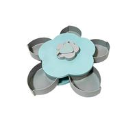 Vassoio portavivande a scomparti con coperchio | Con scomparti ermetici - Vassoio portaverdure diviso con coperchio, contenitore per spuntini,per feste, intrattenimento, casa, picnic, viaggi, dessert,