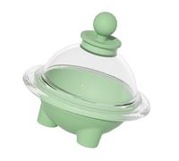 Vassoio professionale per palline di ghiaccio con base in silicone infrangibile con rinforzo in PET e tecnologia di congelamento uniforme per bevande di alta qualità, stampi rotondi per cubetti di