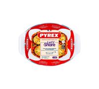 Vassoio Pyrex Let's Share Set 4 Vetro Borosilicato 35 x 24 cm