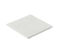 Vassoio Quadrato Bianco Lab 18,5x18,5 cm Porcellana Comas | Piatto Ristorante