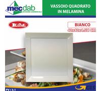 Vassoio Quadrato in Melamina cm.40x40x2,5h Vari Colori Leone