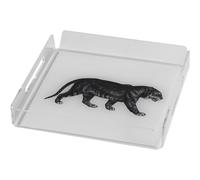 vassoio quadrato like water mini tiger, dimensioni h20x20x4 cm, spessore 5 mm tiger