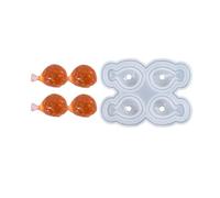 Vassoio quadrato per cubetti di ghiaccio con coperchio, salvaspazio, forma innovativa a forma di pesce, ideale per congelare vari cubetti di bevande