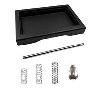 Vassoio raccogli gocce a basso profilo, punta per vapore a un foro e 9 bar