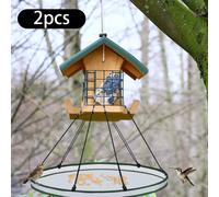 Vassoio raccogli-semi per uccelli, mangiatoia per api, pratico vassoio da