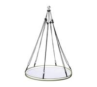 Vassoio raccogli semi per uccelli, vassoio da appendere, facile da pulire, diametro 40 cm, pratico cerchio per semi di uccelli, piattaforma per l'alimentazione degli uccelli, 1 pezzo