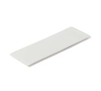 Vassoio Rettangolare Bianco Lab 9,2x27,7 cm Porcellana Comas | Piatto Ristorante