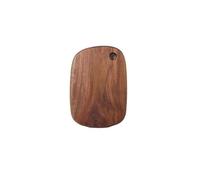 Vassoio rettangolare in legno massello, vassoio inferiore per pane, pizza, bistecca occidentale, vassoio per la casa piatto piatto in legno per pallet (A)