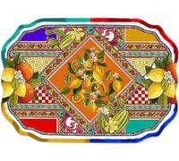 Vassoio rettangolare in melamina - Ortigia di Baci Milano