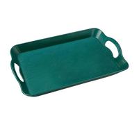 Vassoio rettangolare per aperitivo, vassoio antiscivolo con manico, per brunch, soggiorno, picnic, buffet, matrimonio, cucina, tavolino da caffè, barbecue