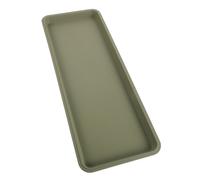 Vassoio rettangolare per piante: sottovaso resistente - base per fioriera -