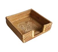 vassoio rettangolare, vassoio in rattan vassoiowic Scatola portaoggetti intrecciata e vassoio da portata naturale, diverse dimensioni, for l'organizzazione della sala da pranzo e l'arredamento della c