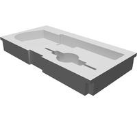Vassoio Ricambio Inserto per Custodia Micrometro Mitutoyo 0-25mm Supporto Box