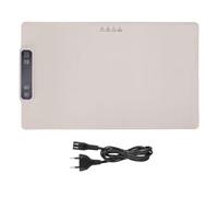 Vassoio Riscaldante Elettrico, 3 Tappetini Scaldavivande in Silicone a Temperatura Regolabile, Piastra Riscaldante Elettrica Portatile Impermeabile per Feste Quotidiane, (Spina