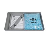 Vassoio riutilizzabile per lettiera PetSafe ScoopFree con cristalli premium non agglomeranti - Compatibile con tutte le lettiere automatiche autopulenti ScoopFree, Grigio, 2 kg