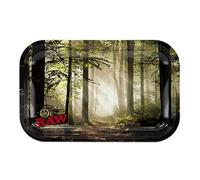 RAW 18595 Small Forest Metal Rolling Tray-27,5 x 17,5 cm, lamiera