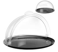 Vassoio rotondo da buffet con coperchio arrotolabile, diametro 215 mm