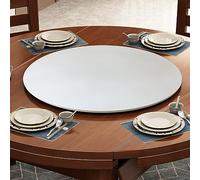 Vassoio rotondo in legno, 50-100 cm, girevole a 360°, design antiscivolo, grande tavolo da pranzo girevole, perfetto per intrattenere e servire.