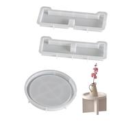 Vassoio rotondo in silicone portatile per servizi di ristorazione e decorazioni natalizie, grande capacità, motivo amore, piatto rotondo in silicone