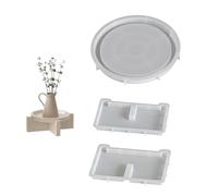 Vassoio rotondo multiuso in silicone per migliorare l'atmosfera, accessorio per uso domestico e decorazione professionale per feste