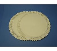 Vassoio Rotondo Trinati Diam 35 cm in plastica Per Torte Dessert Aperitivi