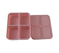 Vassoio salvaspazio per cubetti di ghiaccio a 4/6/12 griglie realizzato in silicone prodotto per una facile rimozione del ghiaccio e protegge gli odori e resiste alla temperatura