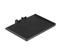 Vassoio scheda audio - Supporto per microfono a basso profilo, vassoio con clip | ideale per podcasting in streaming in studio o produzione musicale mantenendo l'ordine di configurazione