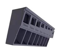 Vassoio Smistamento Viti Trasportabile Per Mandorle Che Evidenzia La Sostanza Strategica Permanente E Scomparti Modificabili Custodia Smistamento A Corrente Continua