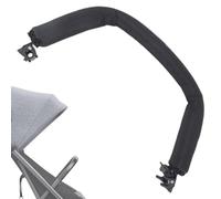 Vassoio snack universale per passeggino, portabicchieri per bracciolo passeggino, barra paraurti regolabile, supporto per bicchiere di estensione barra paraurti per biberon ringhiera