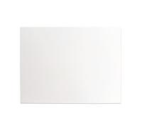 Vassoio sottotorta, di colore bianco, in acrilico, riutilizzabile, rotondo, stabile, piatto per dolci. 30x40 cm - eckig bianco