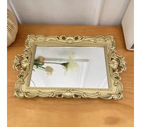 Vassoio specchio decorativo Decorazione tavolo Specchio cosmetico Specchio