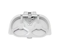 Vassoio stazione di pulizia originale, compatibile con Roborock Qrevo Edge S5A, accessori for aspirapolvere robot pezzi di ricambio(White)