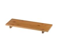 Vassoio Sushi Bamboo Naturale Rettangolare 30x11 cm LEONE - Ristorante