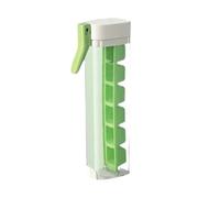 Vassoio, tazza di vetro, cilindro di silicone(6-Green)
