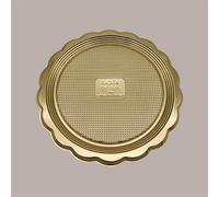 Vassoio Tondo Nero MEDORO Dm18 cm ALCAS per Dolci Torte 100 pezzi