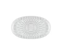 GUZZINI Vassoio Ovale Grande Vanity Bio-Based 45 x 26,5 Cm Trasparente