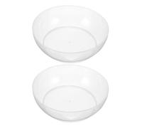 Vassoio Trasparente da Cucina 600ml, Plastico, 2 Pezzi | Misurazione Precisa per Alimenti e Controllo Alimentare, Formato Compatto 16,2x16,2x5cm, Bilancia da Cucina Meccanica
