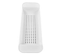 Vassoio Vano da Bagno, Vasca da Bagno Accessori per Bagno Vassoio Vassoio per Vasca per Vasca Multifunzione Organizzatore da Bagno Non Scendi (WHITE)