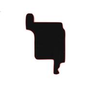 Vassoio vano piedi F-CORE CMT07 RED MAN TGX I 9.037 2019-2021