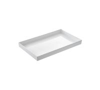 Vassoio Venezia - 53 x 16,2 x 6 cm - melamina - bianco - Leone