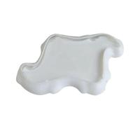 Vassoio versatile in silicone stampo delicato design europeo pizzo vassoio resina cemento gesso multifunzionale piatto