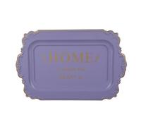 Vassoio viola 40x26 cm in polipropilene Home Lily