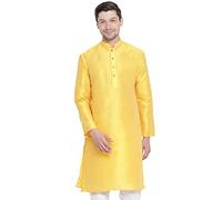 VASTRAMAY Kurta Uomo, giallo, 6XL
