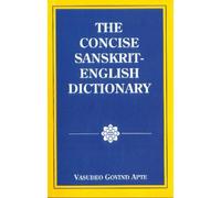 Vasudeo Govind Apte The Concise Sanskrit English Dictionary (Tascabile)