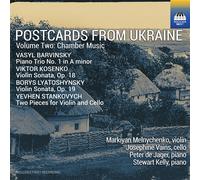 Vasyl Barvinsky Postcards from Ukraine: Chamber Music - Volume 2 (CD) Album