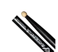 VATER VT-VHEBDW Eternal Black Destroyed Coppia Bacchette Hickory
