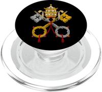 VATICAN CITY FLAG COAT OF ARMS ROME ST. PETER'S SQUARE PopSockets PopGrip per MagSafe